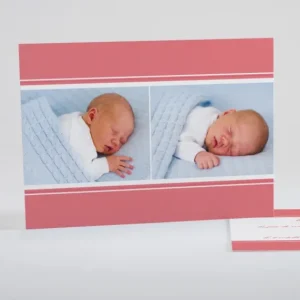 Faire-part de naissance Elegance vitaminee*Faire-part Elégant Best