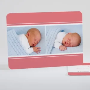 Faire-part de naissance Elegance vitaminee*Faire-part Elégant Best