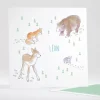 Faire-part de naissance En foret*Faire-part Elégant Best