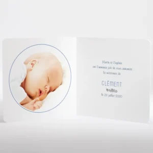 Faire-part de naissance Envolee de ballons*Faire-part Elégant New