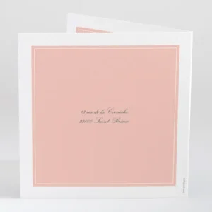 Faire-part de naissance En chaussures bateau*Faire-part Elégant Discount