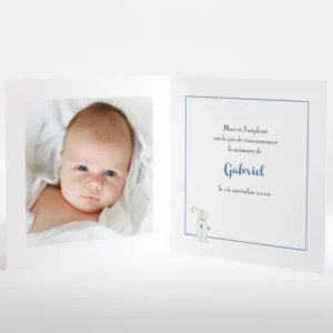 Faire-part de naissance Espace*Faire-part Elégant Clearance