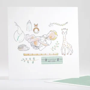 Faire-part de naissance Essentiel*Faire-part Elégant Discount