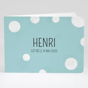 Faire-part de naissance Etincelles*Faire-part Elégant Fashion