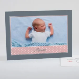 Faire-part de naissance Etoiles chic*Faire-part Elégant Discount