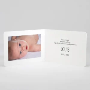 Faire-part de naissance Etincelles*Faire-part Elégant Fashion