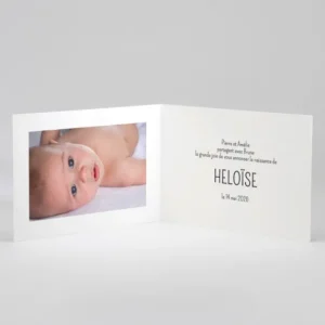 Faire-part de naissance Etincelles*Faire-part Elégant Fashion