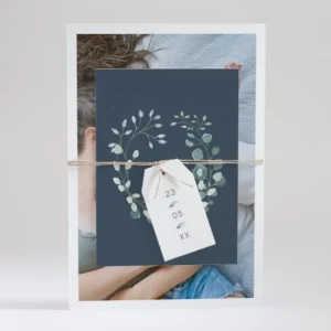 Faire-part de naissance Eucalyptus*Faire-part Elégant Online