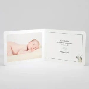 Faire-part de naissance Farniente*Faire-part Elégant Clearance