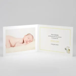 Faire-part de naissance Farniente*Faire-part Elégant Clearance
