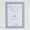 Faire-part de naissance Feuillage chic*Faire-part Elégant Clearance