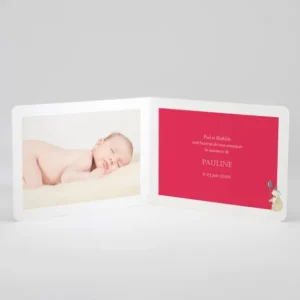 Faire-part de naissance Festivite*Faire-part Elégant New