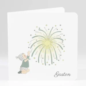 Faire-part de naissance Feu d'artifice*Faire-part Elégant Discount