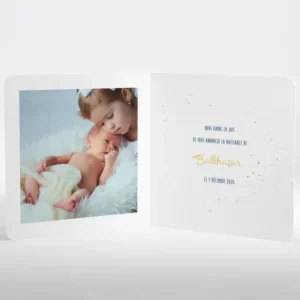 Faire-part de naissance Fee*Faire-part Elégant Hot
