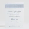 Faire-part de naissance Fines rayures jolis noeuds*Faire-part Elégant Best