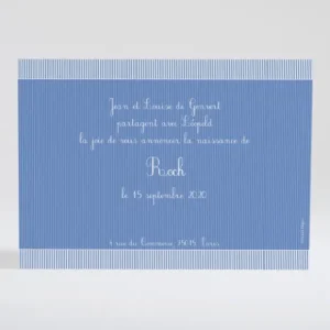 Faire-part de naissance Fine cordelette*Faire-part Elégant Clearance