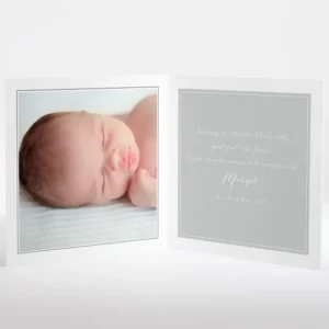 Faire-part de naissance Fil a linge chic Fille*Faire-part Elégant Best