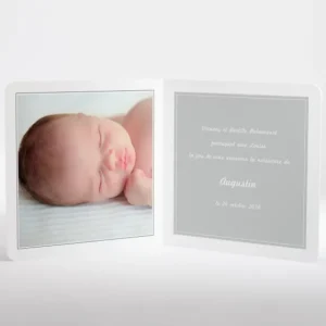 Faire-part de naissance Fil a linge chic Garcon*Faire-part Elégant Sale