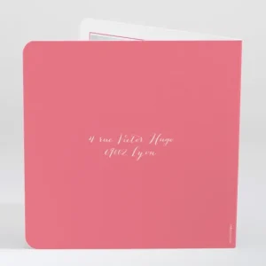 Faire-part de naissance Fil a linge chic Fille*Faire-part Elégant Best