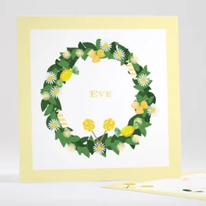 Faire-part de naissance Fleurs & bonbons*Faire-part Elégant New