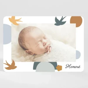 Faire-part de naissance Gazouillis*Faire-part Elégant Clearance