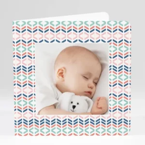 Faire-part de naissance Geometrie*Faire-part Elégant Online