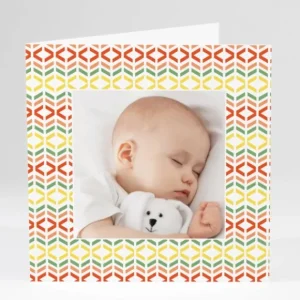 Faire-part de naissance Geometrie*Faire-part Elégant Online