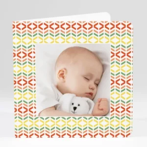 Faire-part de naissance Geometrie*Faire-part Elégant Online