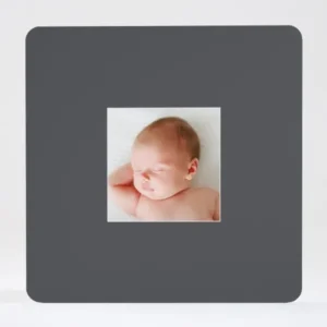 Faire-part de naissance Gris epure*Faire-part Elégant Online