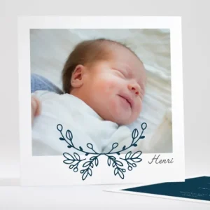 Faire-part de naissance Graminees*Faire-part Elégant Outlet