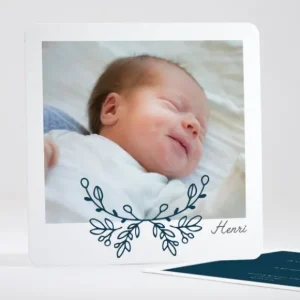 Faire-part de naissance Graminees*Faire-part Elégant Outlet