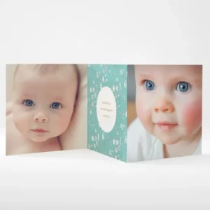 Faire-part de naissance Guirlande de liberty*Faire-part Elégant Hot