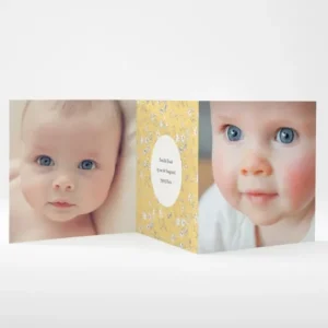 Faire-part de naissance Guirlande de liberty*Faire-part Elégant Hot