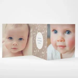 Faire-part de naissance Guirlande de liberty*Faire-part Elégant Hot