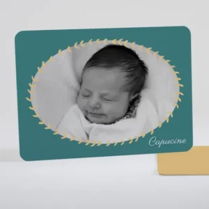 Faire-part de naissance Guirlande photo*Faire-part Elégant Hot