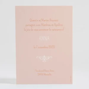 Faire-part de naissance Happy photos*Faire-part Elégant Sale