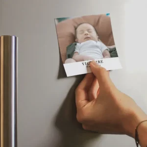 Faire-part de naissance Heart Magnet*Faire-part Elégant Best