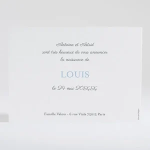 Faire-part de naissance In love*Faire-part Elégant Clearance