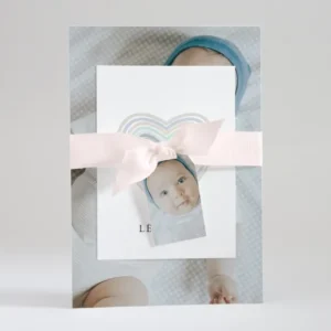 Faire-part de naissance Infini*Faire-part Elégant Fashion