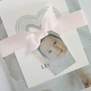Faire-part de naissance Infini*Faire-part Elégant Fashion