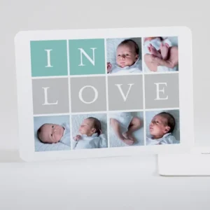 Faire-part de naissance In love*Faire-part Elégant Clearance