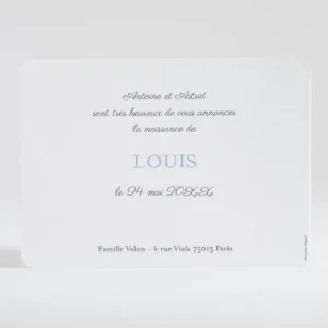 Faire-part de naissance In love*Faire-part Elégant Clearance