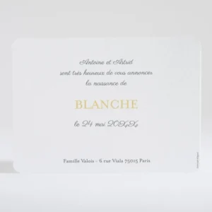 Faire-part de naissance In love*Faire-part Elégant Clearance