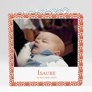 Faire-part de naissance Japonais*Faire-part Elégant Best