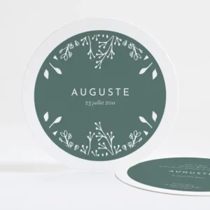 Faire-part de naissance Jardin fleuri*Faire-part Elégant Discount