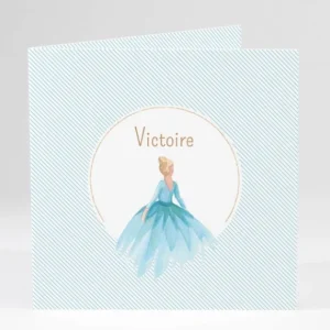 Faire-part de naissance Jolie princesse livret*Faire-part Elégant Sale