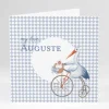 Faire-part de naissance Jolie cigogne tendance*Faire-part Elégant Online