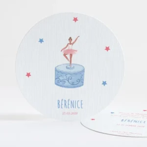 Faire-part de naissance Jolie boite a musique*Faire-part Elégant Hot