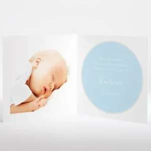 Faire-part de naissance Jolies poupees livret*Faire-part Elégant Fashion