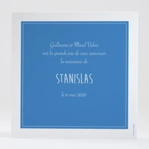 Faire-part de naissance Joli mimosa simple*Faire-part Elégant Discount